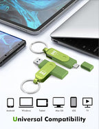 MOSDART 1TB USB3.1 Fast Speed C and A Dual Flash Drive, exFAT Memory Stick - Image 3