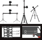 GVM Motorized Camera Slider, Tracking Shooting and 120 Degree Panoramic Shooting - Image 8