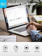Laptop Lock Adapter for Kensington Lock | Adds Security Slot To Any Laptop inc - Image 7