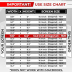 Magnetic Laptop Privacy Screen 13.3 Inch 16:9 - Image 8