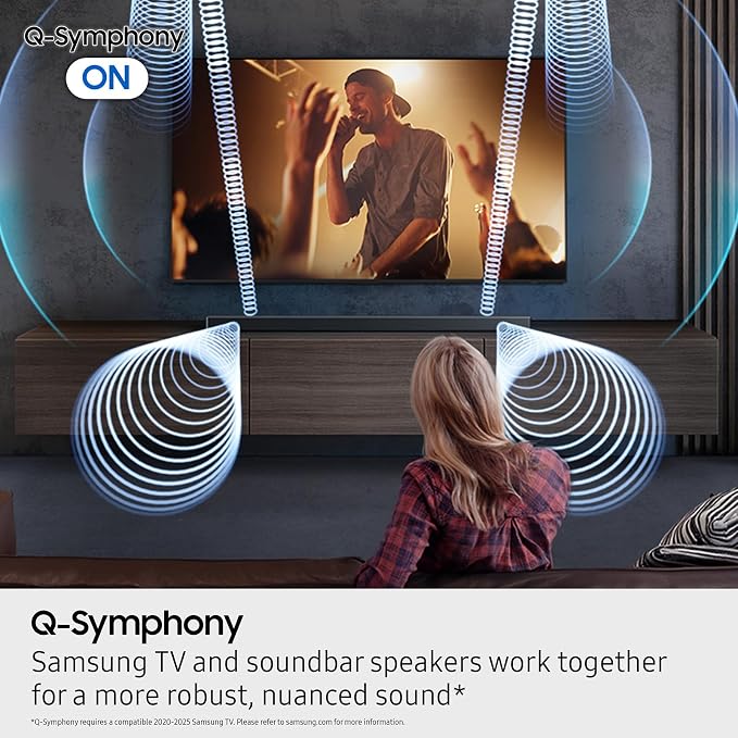 Samsung Q-Series Soundbar HW Q600F 3.1.2 ch Subwoofer SpaceFit Sound Pro - Image 6