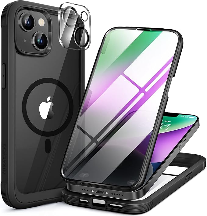 Miracase Glass Series Designed for iPhone 14 Plus Case 6.7 inch, 2023 Upgrade by Miracase