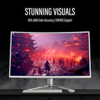 Deco Gear 39 Curved Ultrawide Gaming Monitor, 2560 x 1440, 165 Hz, 99% sRGB - Image 4