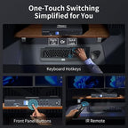 TESmart Quad Monitor HDMI+DP MST KVM Switch 4 Monitors 4 Computers 4K@60Hz - Image 7