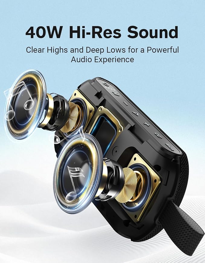 OHAYO 40W Wireless Portable Bluetooth Speaker - Image 2