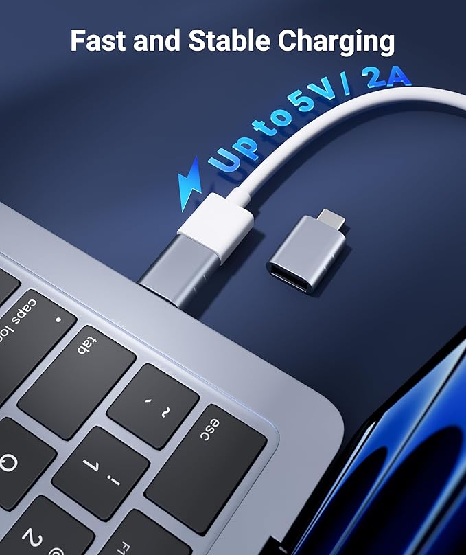 Syntech USB C Male to USB3 Female Adapter Compatible - Image 7