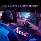 KTC 24.5'' Gaming Monitor 180Hz FHD, Fast IPS 1080P 1 ms, 128% sRGB HDR10 - Image 3