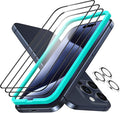 ESR 3+1 Pack for iPhone 15 Pro Screen Protector, Full Coverage Ultra-tough by ESR