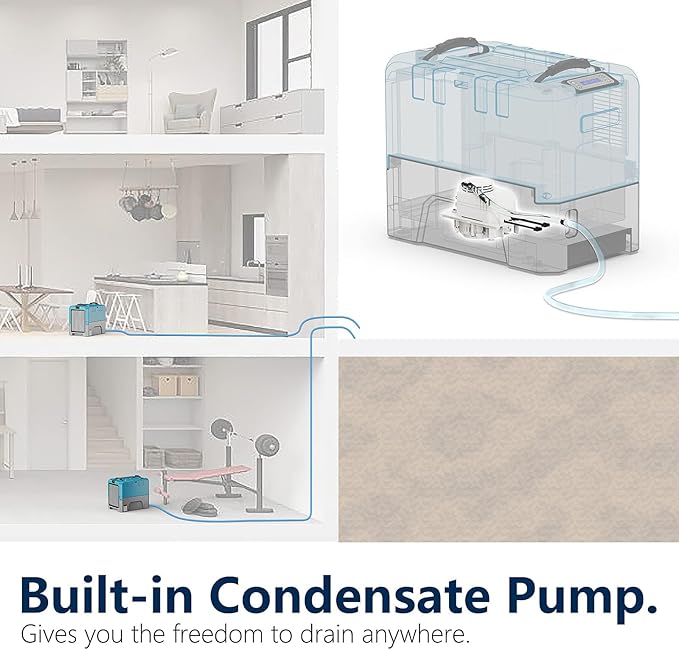 ALORAIR LGR Smart WiFi Commercial Dehumidifier up to 180 PPD - Image 5