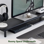 Bamboo Dual Monitor Stand Riser - Image 5