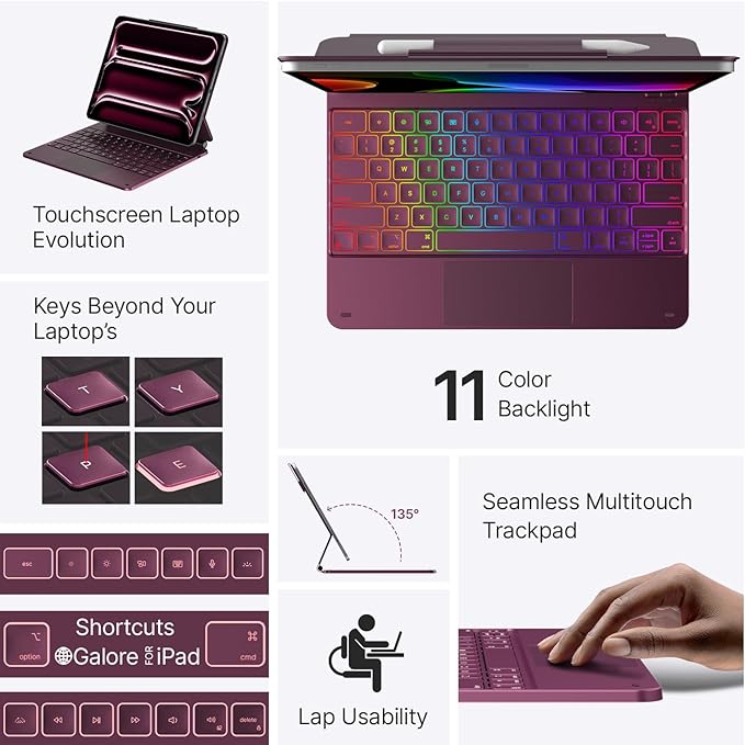 typecase Keyboard Case for iPad Pro 13-inch 2024, Magic Keyboard - Image 3
