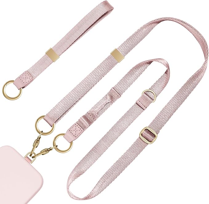 Phone Lanyard 2 in 1, Anti Theft Phone Strap Crossbody by Posadina