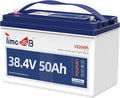 36 Volt Lithium Battery 50Ah for 36V Trolling Motor, Upgrade 1.2C Discharge 60A by Timeusb