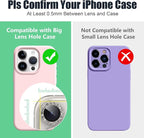 AGVEE 3+3 6 Pack for iPhone 16 Pro 6.3" / 16 Pro Max 6.9" Camera Lens Cover - Image 3