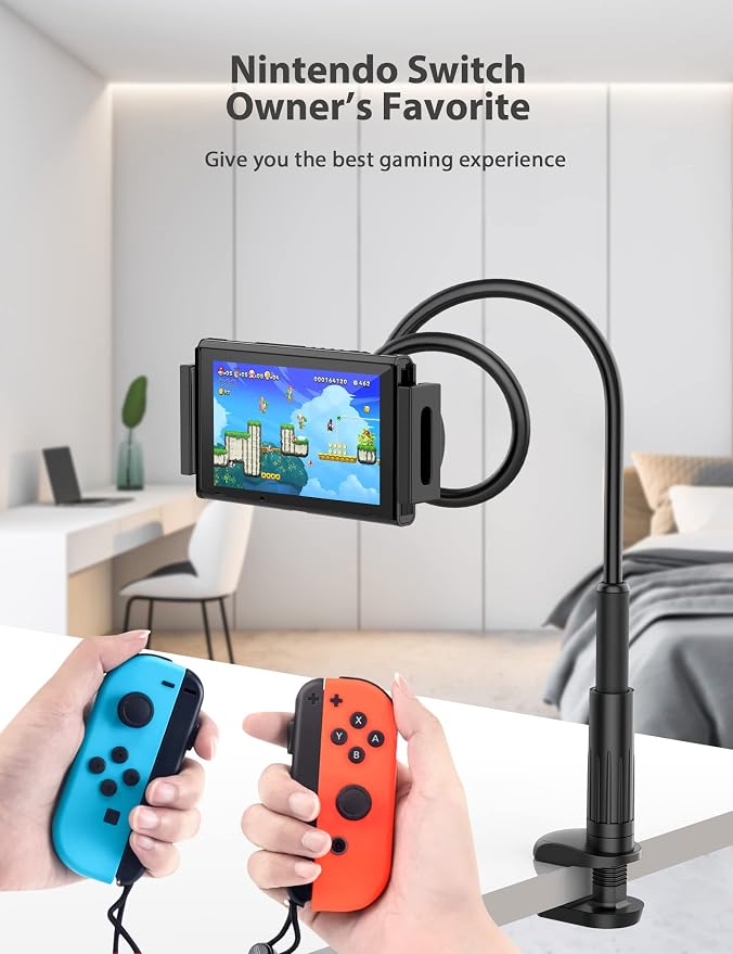 Tablet Stand Holder for Bed, Gooseneck Mount - Image 6