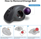 SANWA 2PCS 40mm/1.57in Trackball Replacement Ball - Image 8