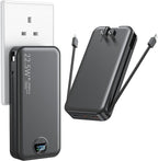 Portable Charger with Wall Plug, 20000mAh USB C Power Bank Fast Charging by Ffnpua