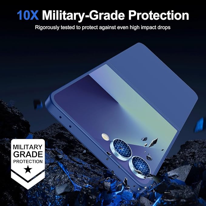 for Samsung Galaxy Z Flip 7 Camera Lens Protector, Individual Metal Ring - Image 5