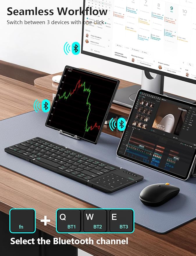 Nillkin Foldable Bluetooth Keyboard - Image 2