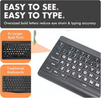 X9 Large Print Backlit Computer Keyboard - Image 2