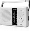 LEOTEC AM FM Radio Transistor Radio Battery or AC Powered by LEOTEC