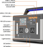 Portable Power Station 700W, 577Wh Solar Generator Surge 1000W Pure Sine Wave - Image 5