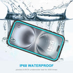 Lanhiem for iPhone 16 Plus Case, IP68 Waterproof Dustproof Shockproof Cases - Image 2