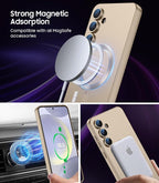 Magnetic for Samsung Galaxy S24 Plus Case Slim Soft Silicone Bumper Shockproof - Image 3