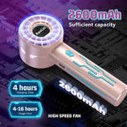 2pcs Portable Handheld Turbo Fan - Image 4