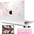 MEEgoodo Case for M4/M3/M2 MacBook Air 13.6 inch Case 2025 2024 2022, Fit Model by MEEgoodo