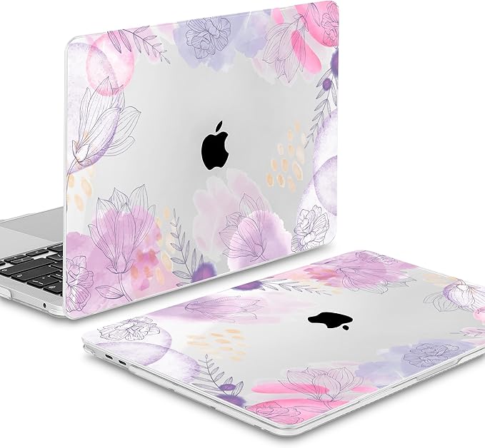 Mektron for MacBook Air 13 Case A1466/A1369, Snap-on Plastic Hard Shell Cover - Image 4