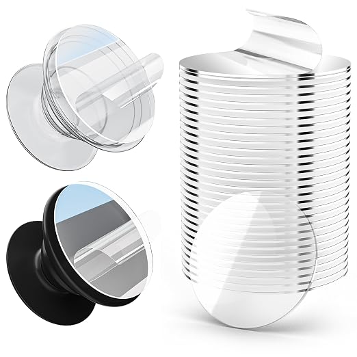 30 Pack Super Sticky Adhesive, 1.4 Inch Non-Damaging Double Sided Tapes by PHIXBEAR