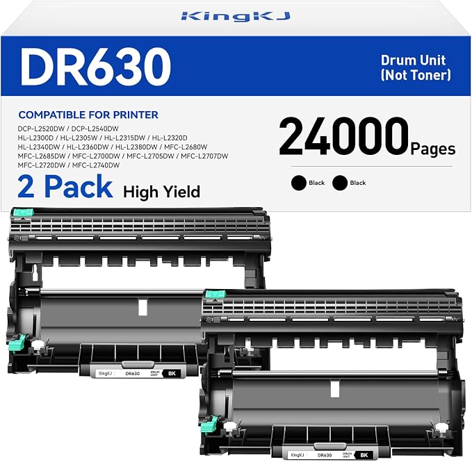 DR630 Drum Unit Replacement Compatible by KingKJInkToner