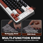 YUNZII B75 PRO Wireless Mechanical Keyboard, 75% Layout - Image 7