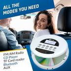 KLIM Nomad - New - Portable CD Player - with Headphones - Radio FM - Compatible - Image 3