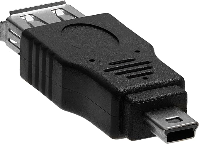 Cmple - [10 Pack Mini USB to USB Adapter Standard USB 2.0 A Female Jack to Mini - Image 2