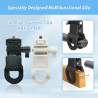 2 Packs Monitor Clip Webcam Clamp Camera Mount Screen LCD Display Top Hanger - Image 6