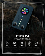 MOOER Prime M2 Multi Effects Processor Headphone Amp, AI Stereo Bass Guitar - Image 3