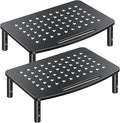 Zimilar 2 Pack Monitor Stands, 3 Height Adjustable Riser by Zimilar