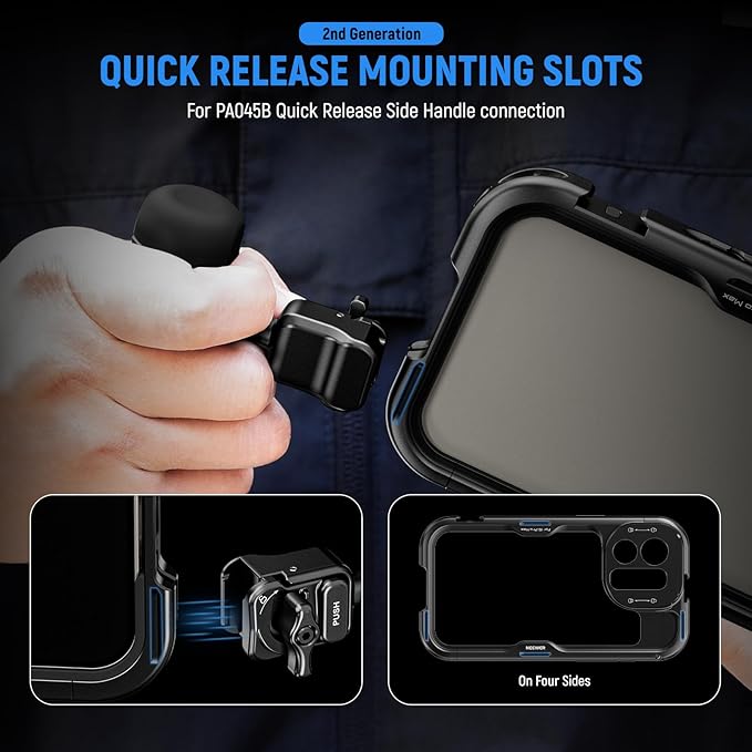 NEEWER 15 Pro Cage, Video Rig Phone Stabilizer - Image 3