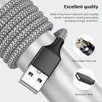 6.6FT USB A Male to 3 Female Extension Cable, USB Splitter 1 in 3 Out Support - Image 3