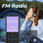 RUIZU 64GB MP3 Player with Bluetooth 5.3, 2.4 inch Screen, Portable Music Player - Image 6