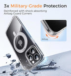 MAGIC JOHN for iPhone 15 Pro Max Case 360° Rotatable Magnetic Invisible Stand - Image 4