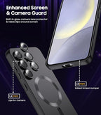 Magnetic for Samsung Galaxy S24 Case Slim Soft Silicone Bumper Shockproof - Image 4
