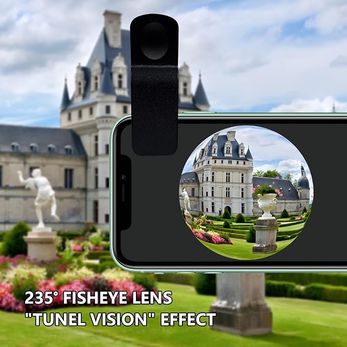 Fisheye Lens 235° Phone Camera Lens, Fish Eye Lens - Image 2