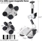 Magnetic Phone Fence Post Mount + Fence Clip Kit - Image 4