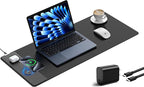 TopMade Mouse Pad with 15W Fast Wireless Charging, 31.5"x11.81" XL Large Gaming by TopmadeProduct-Ordernow