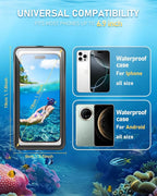 Waterproof Phone Case, IPX8 Waterproof Phone Pouch - Image 7