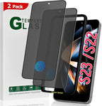 2 Pack Galaxy S22/S23 Matte Anti spy Privacy Screen Protector, 9H Tempered Glass by Xenovont