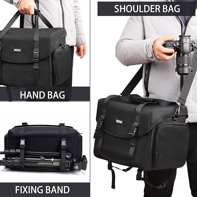 CADeN Camera Bag Case Shoulder Messenger Bag - Image 9